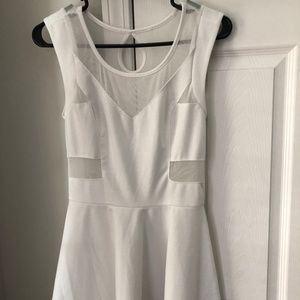 White Bachelorette Mini-dress